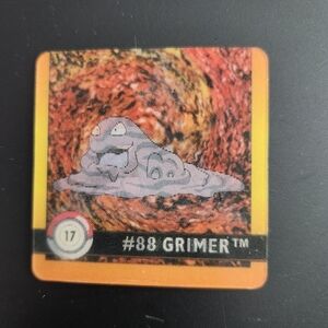 Grimer #88 Pokemon 3D Lenticular Card artbox Nintendo Very Rare From Japan